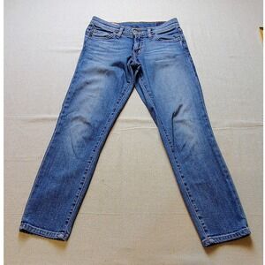 Red Engine Vintage Original Denim Straight Leg Jeans Medium Wash Women Sz 25 18